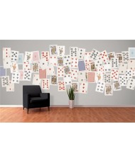 Painel decorativo collage cards