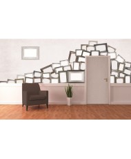 Painel decorativo collage frames