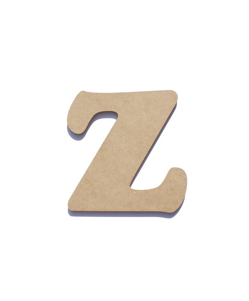 Letra de Madeira Z