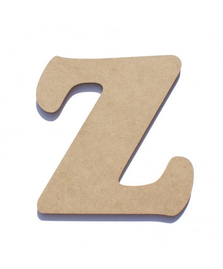 Letra de Madeira Z