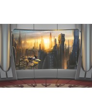 Painel decorativo Star Wars Coruscant View