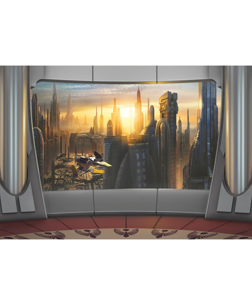 Painel decorativo Star Wars Coruscant View