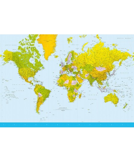 Painel MAP OF THE WORLD