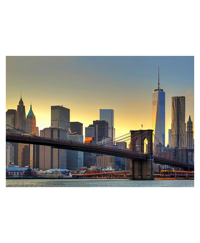 Painel BROOKLYN BRIDGE AT SUNSET