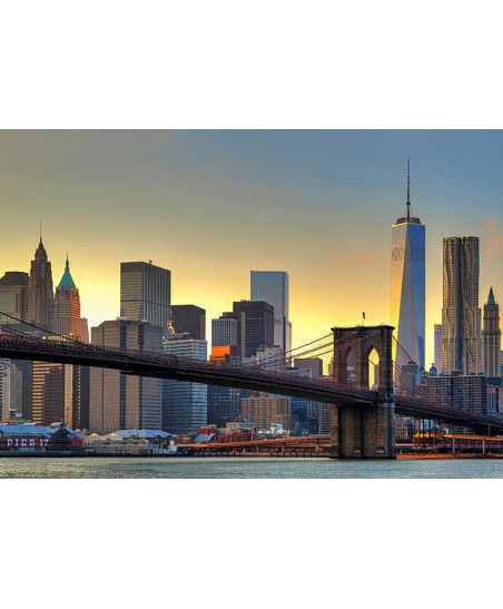 Painel BROOKLYN BRIDGE AT SUNSET