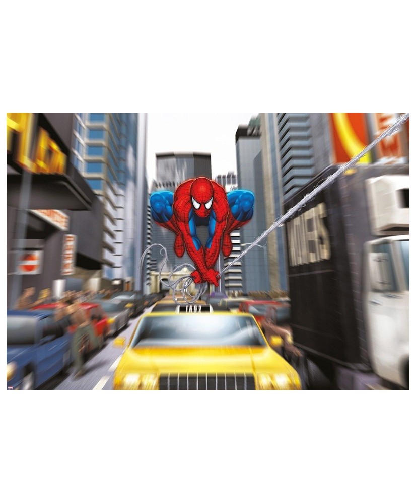 Painel decorativo Marvel Spiderman Rush-Hour  