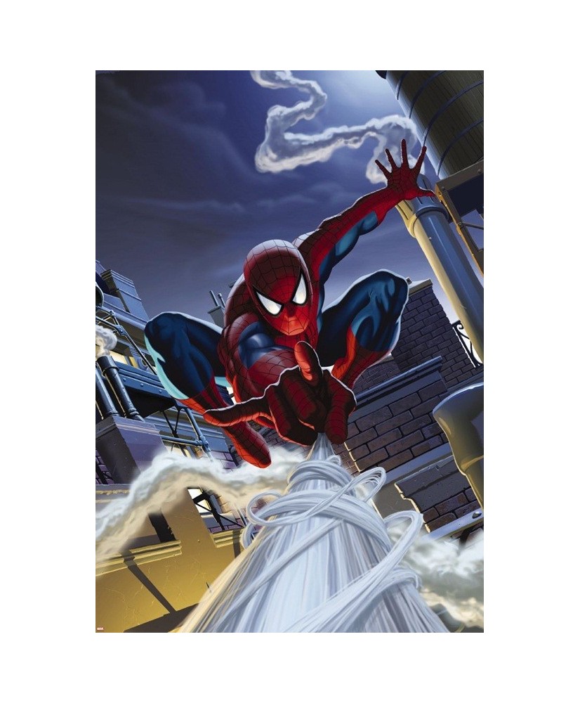 Painel decorativo Marvel Spiderman Rooftop  