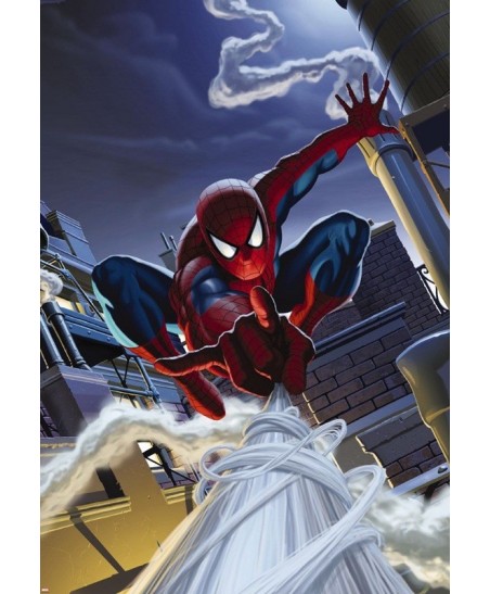 Painel decorativo Marvel Spiderman Rooftop  