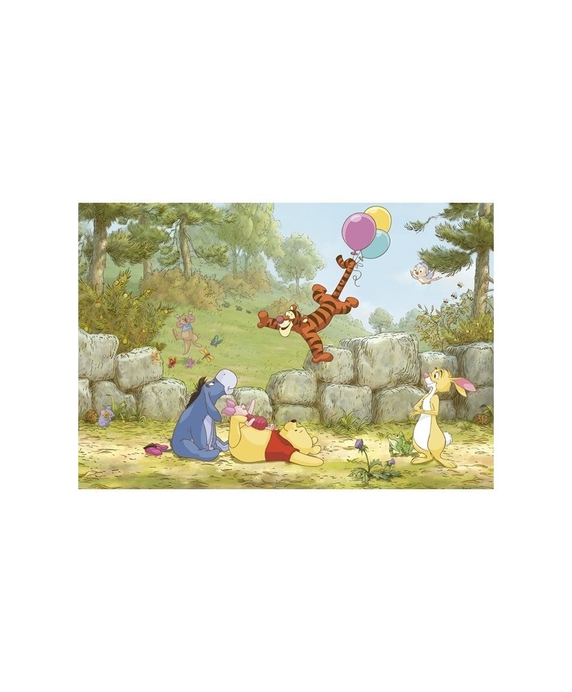 Painel decorativo WINNIE POOH BALLOONING 