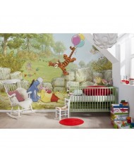 Painel decorativo WINNIE POOH BALLOONING 