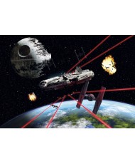 Painel decorativo Star Wars EP7 Collage