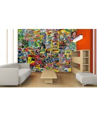 Painel decorativo collage volkswagen