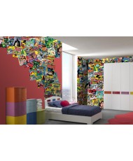 Painel decorativo collage volkswagen