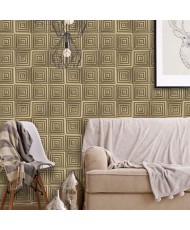 Papel Parede Hexagone