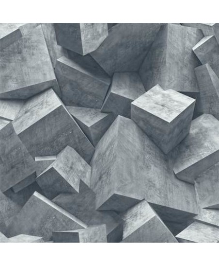 Papel Parede Hexagone