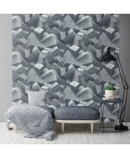 Papel Parede Hexagone