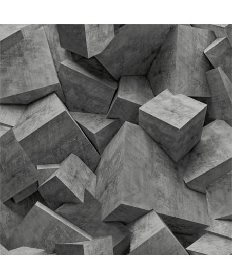 Papel Parede Hexagone