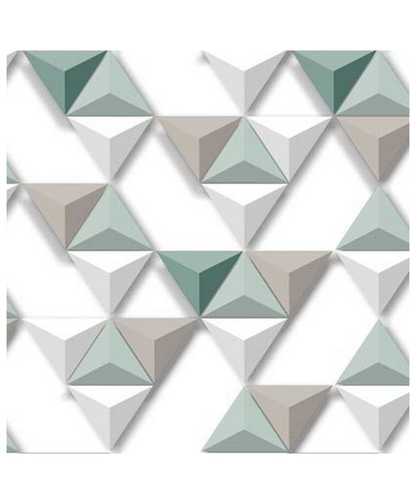 Papel Parede Hexagone
