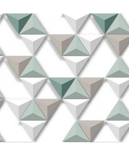 Papel Parede Hexagone