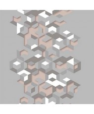 Papel Parede Hexagone