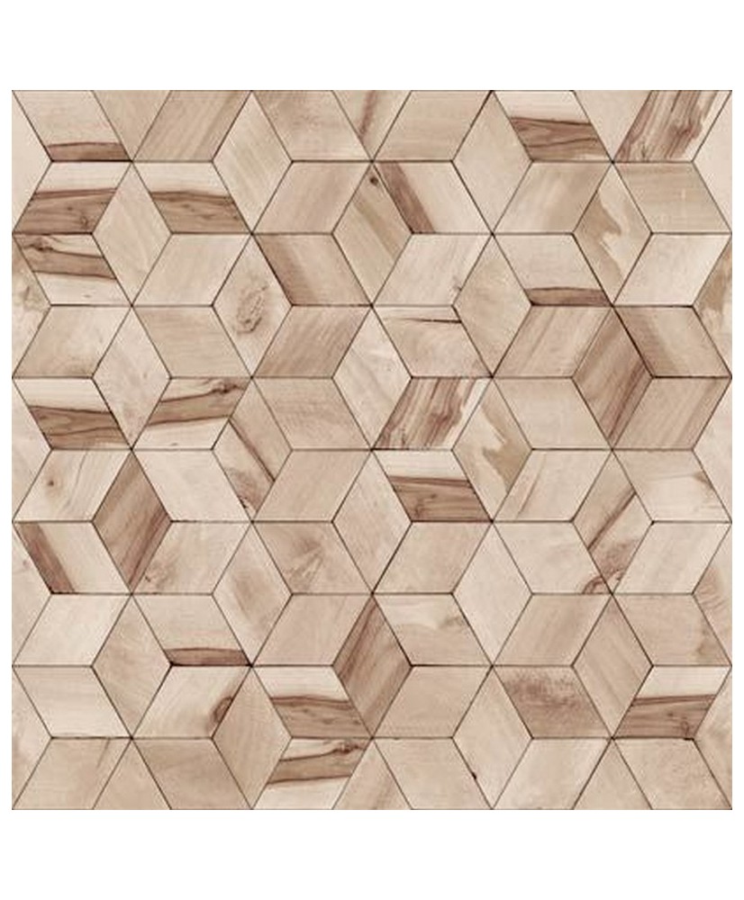 Papel Parede Hexagone