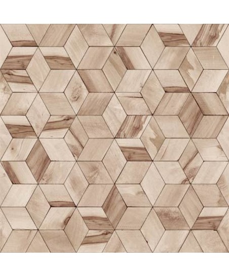 Papel Parede Hexagone