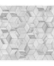 Papel Parede Hexagone