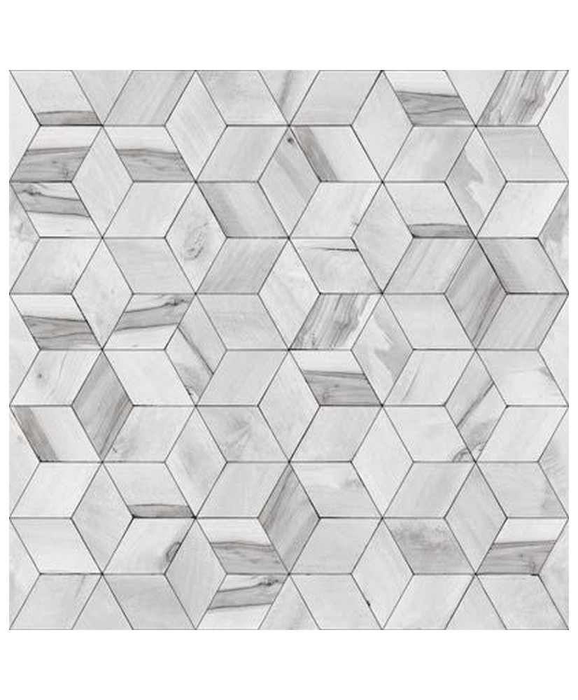 Papel Parede Hexagone