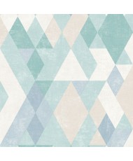 Papel Parede Hexagone