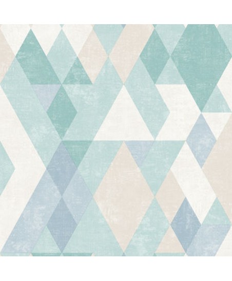 Papel Parede Hexagone