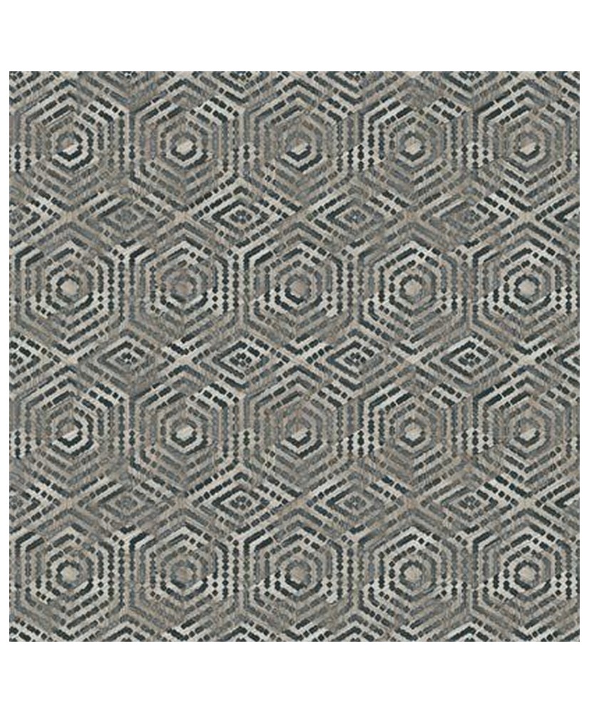 Papel Parede Hexagone