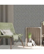 Papel Parede Hexagone
