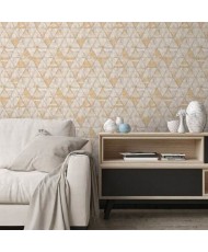 Papel Parede Hexagone