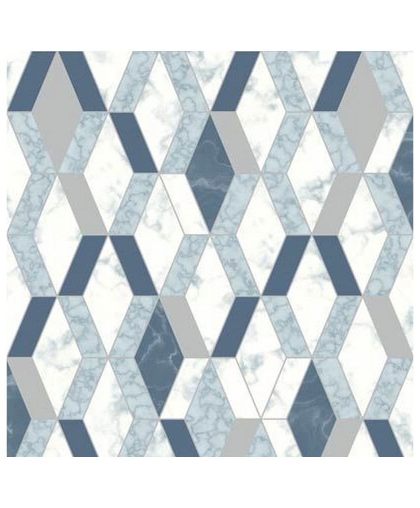Papel Parede Hexagone