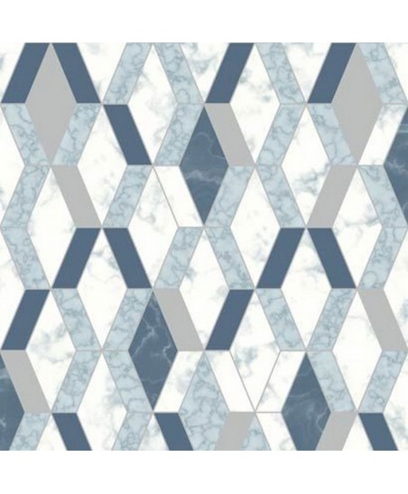 Papel Parede Hexagone