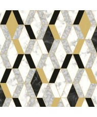 Papel Parede Hexagone