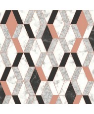 Papel Parede Hexagone