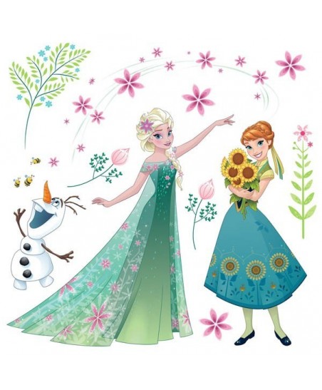 STICKER FROZEN FLOWER 16407