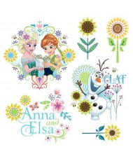 STICKER FROZEN FLOWER 16407