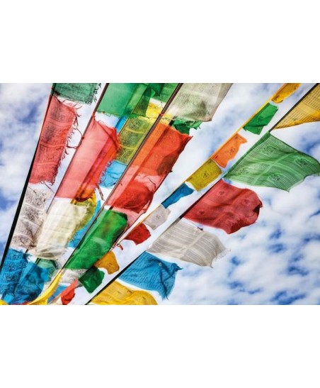 Painel decorativo Prayer Flags