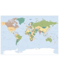 Painel decorativo Worldmap