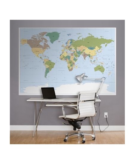 Painel decorativo Worldmap