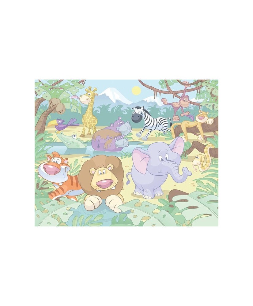 Painel Infantil BABY JUNGLE SAFARI