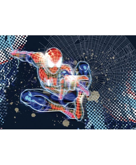 Painel decorativo Spiderman Neon