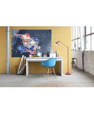 Painel decorativo Spiderman Neon