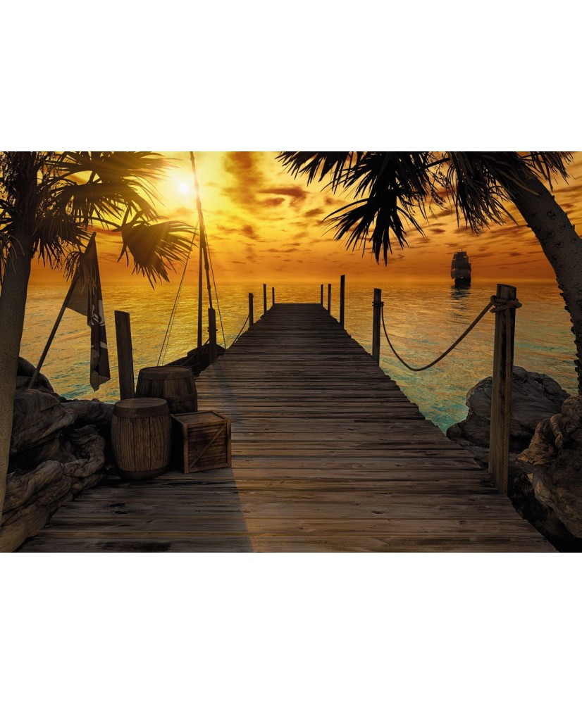 Painel decorativo Treasure Island