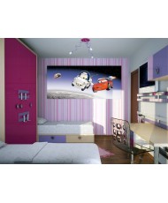 Painel decorativo Cars In Space