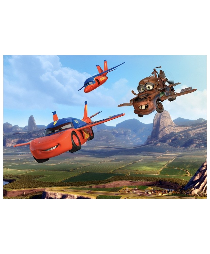 Painel decorativo Cars Flyng