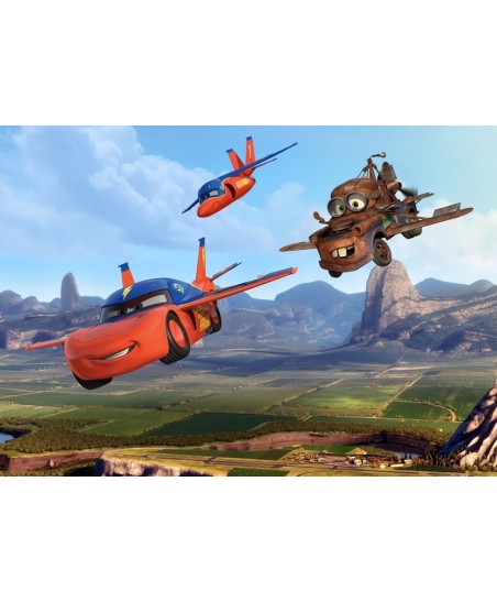 Painel decorativo Cars Flyng