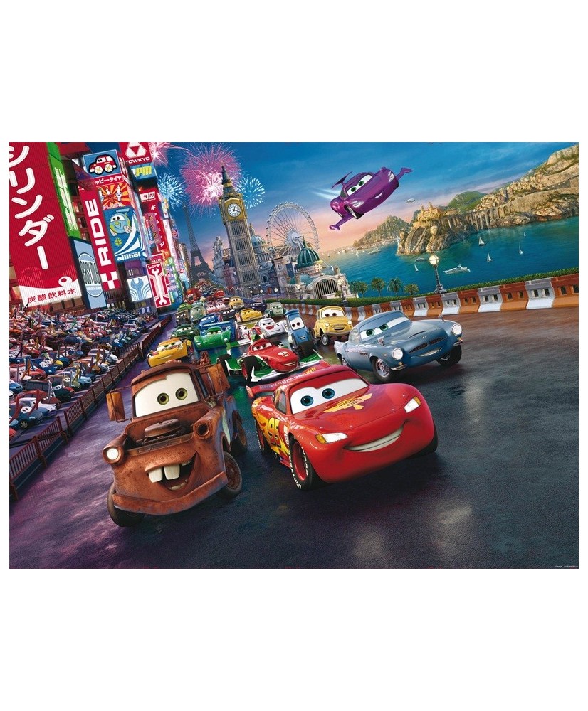 Painel decorativo CARS ON THE RACE